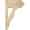 Ekena Millwork Funston Arts & Crafts Rough Sawn Outlooker, Douglas Fir, 8"W x 16"D x 24"H OUT08X16X24FST03RDF - alternate 3